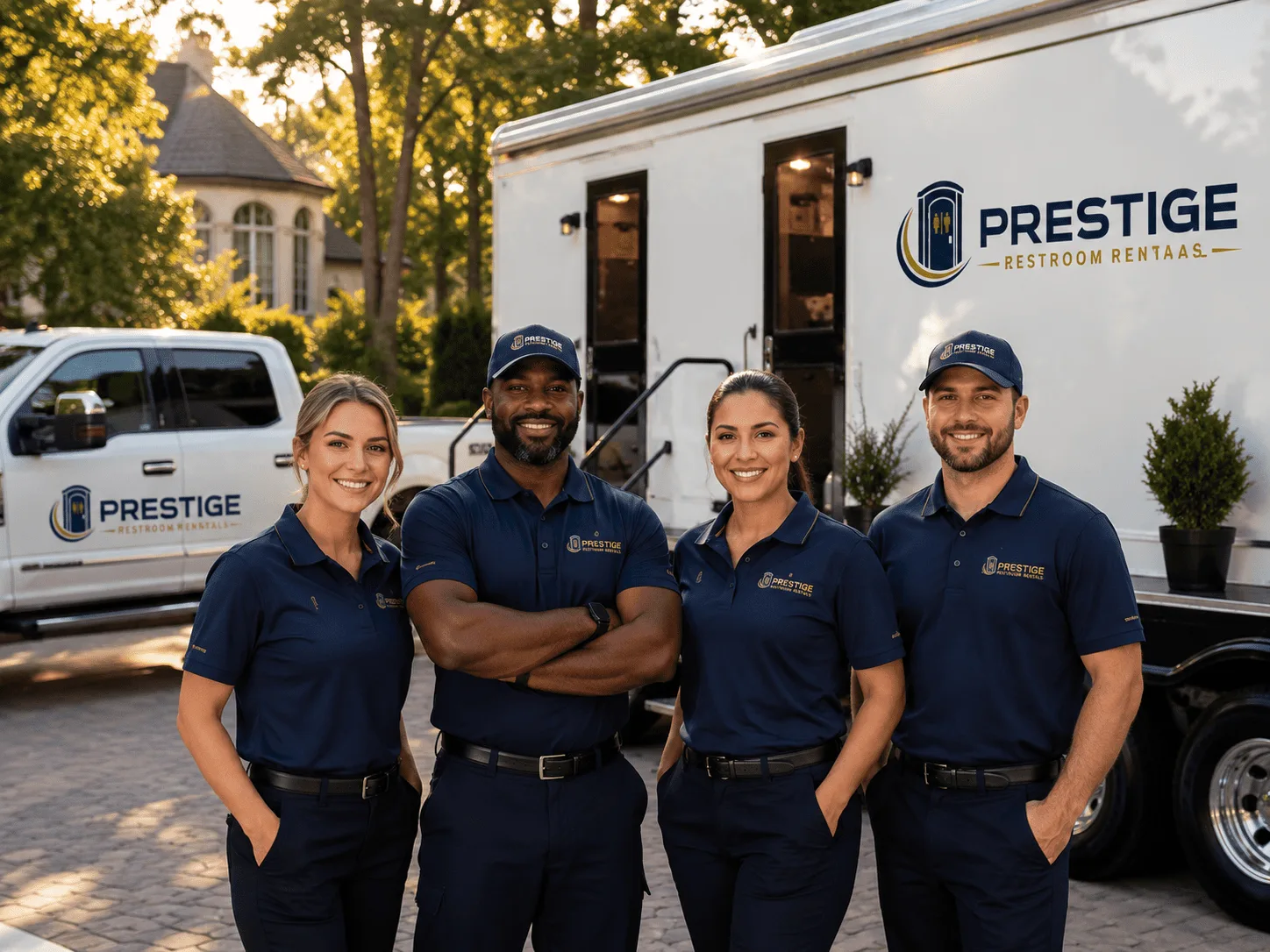 Trusted Luxury Portable Restrooms company in Jersey, AR